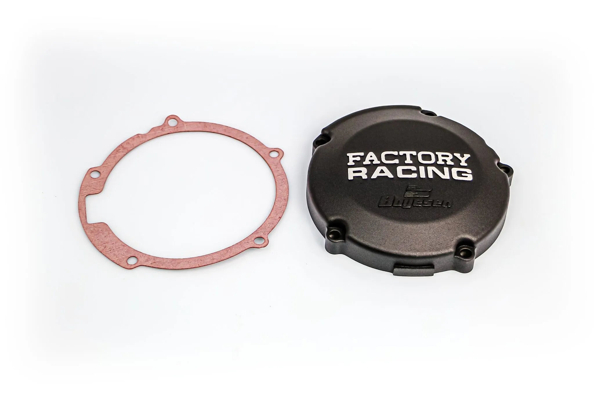 Boyesen Factory Ignition Cover - Black Anodized Aluminum