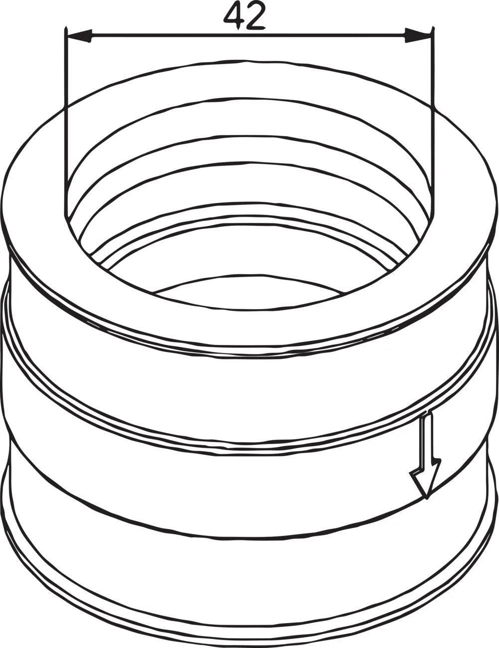 Parts Unlimited Carburetor Mounting Flange
