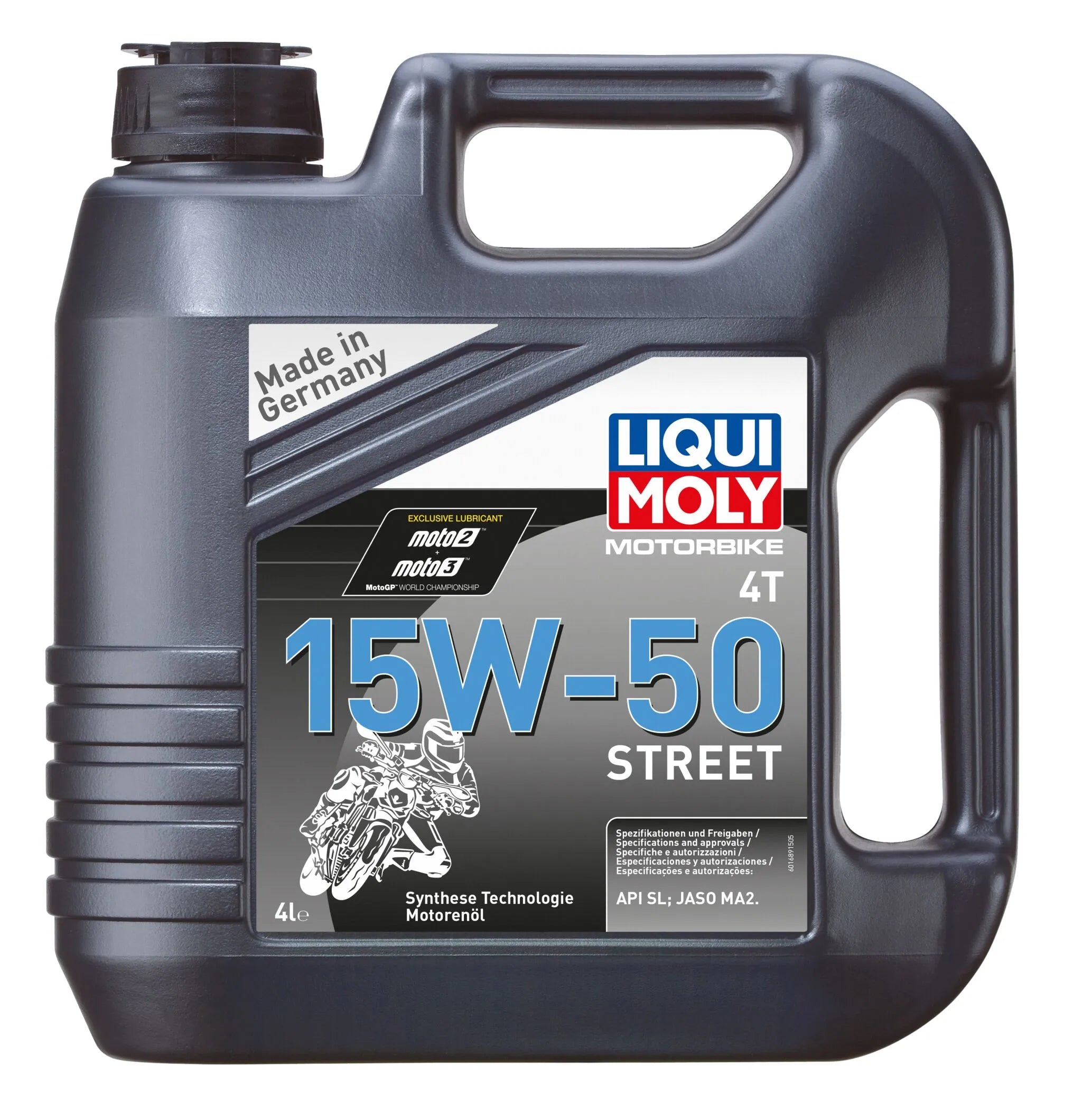 Liqui Moly 4t 15w-50 Street Engine Oil - 4 Liter