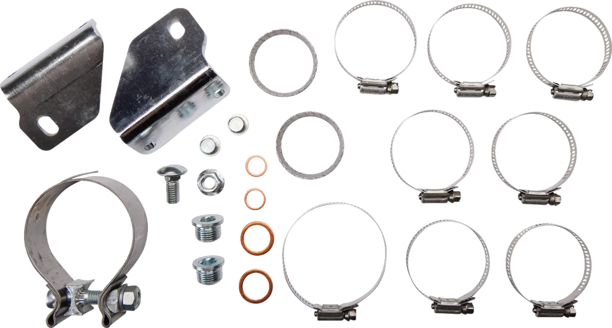 Khrome Werks Outlaw-SR 2-into-1 Exhaust System Black W/O End Cap
