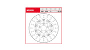 Trw Round Floating Brake Rotor For Motorcycle - Front