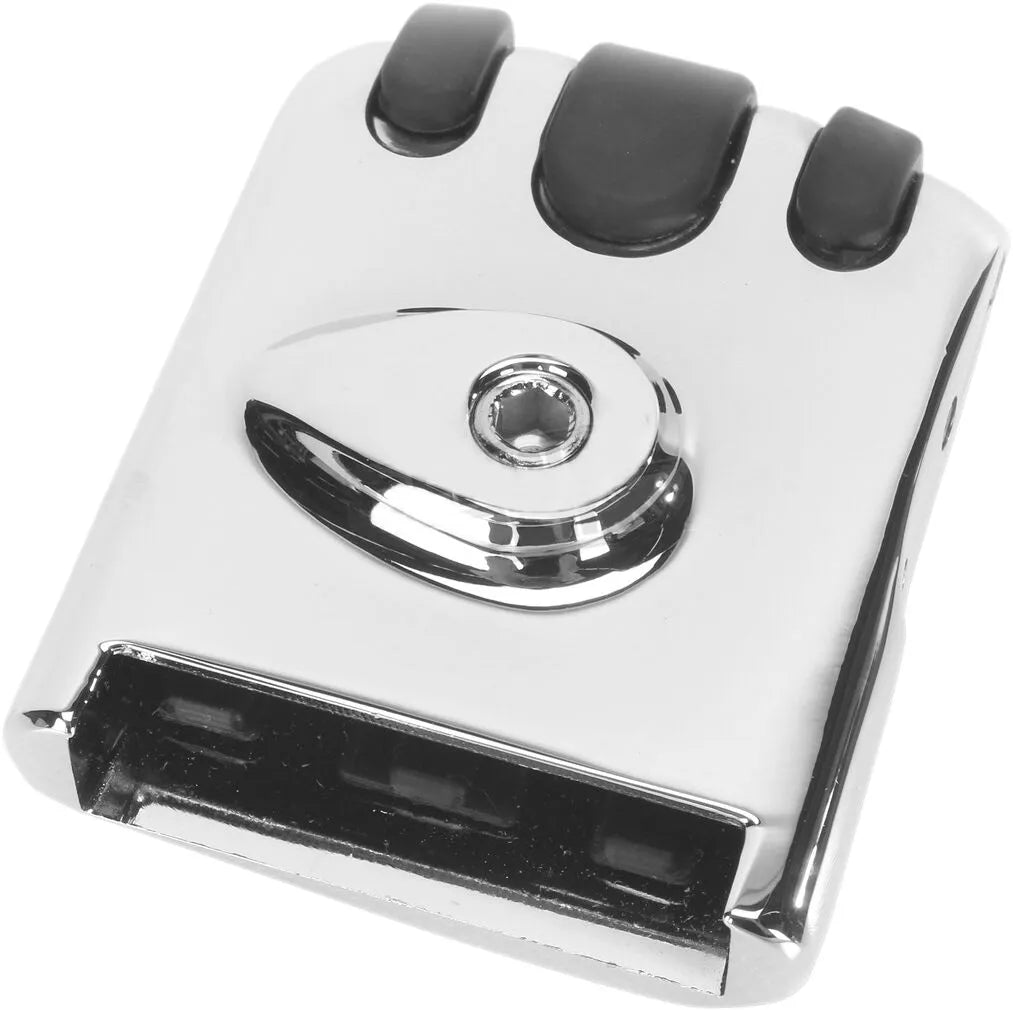 Kuryakyn Pilot Brake Pedal - Chrome/black Finish