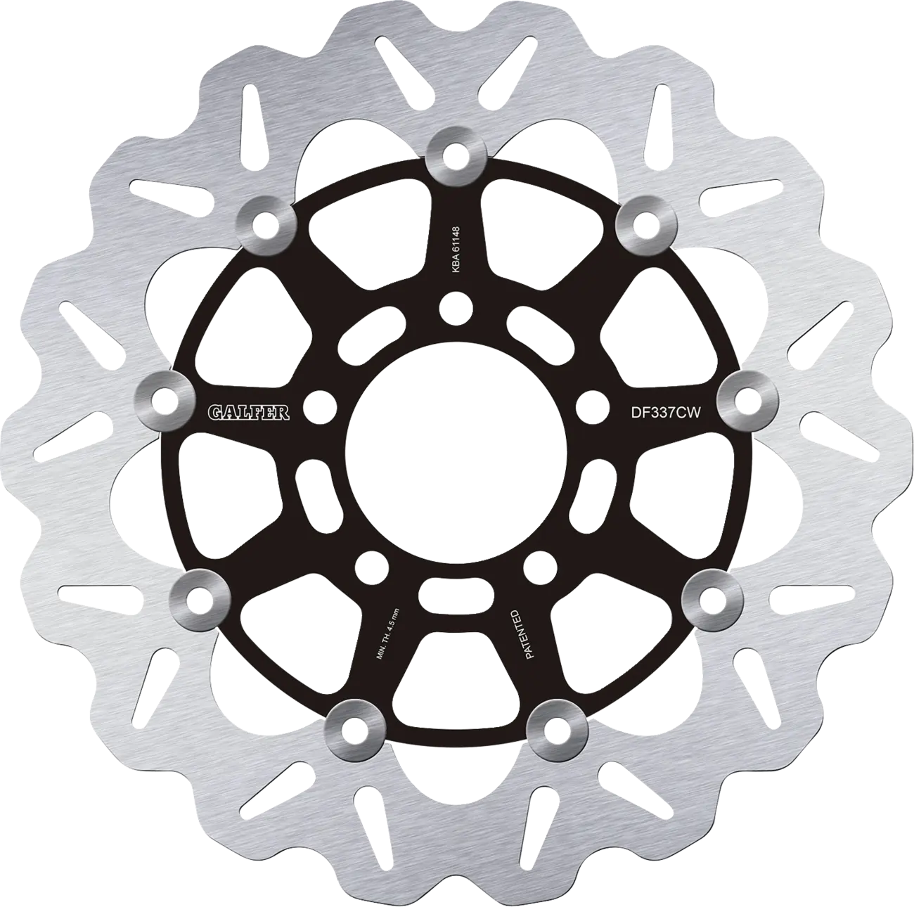 Galfer Brake Rotor For Motorcycles - 290mm Stainless Steel