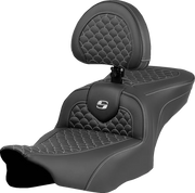 Saddlemen Dragon Scale Roadsofa Seat - For Harley Davidson