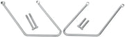 Drag Specialties Chrome Saddlebag Support Brackets