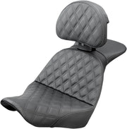 Saddlemen Explorer Lattice Stitch Seat - For Harley Davidson