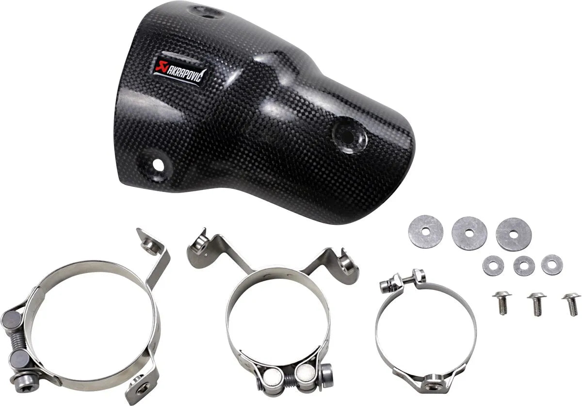 Akrapovic Replacement Heat Shield - Carbon Fiber