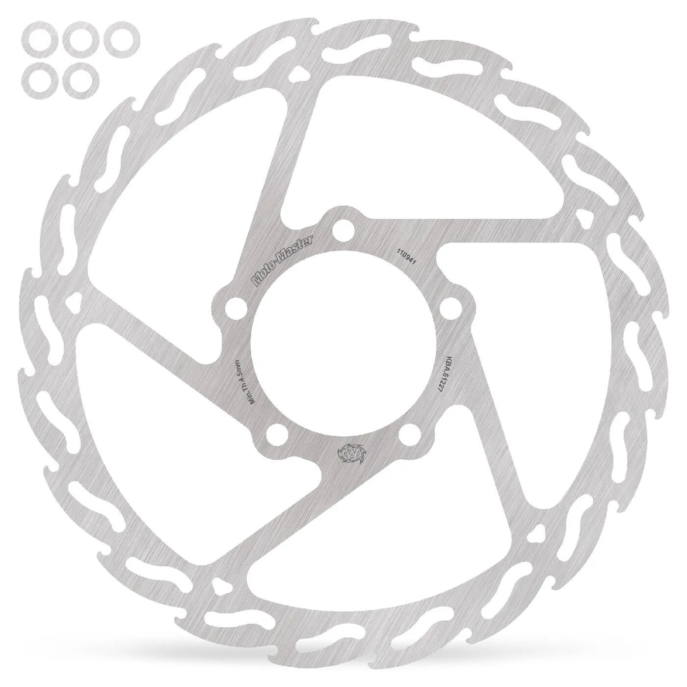 Moto-master Flame Series Fixed Brake Rotor - Front