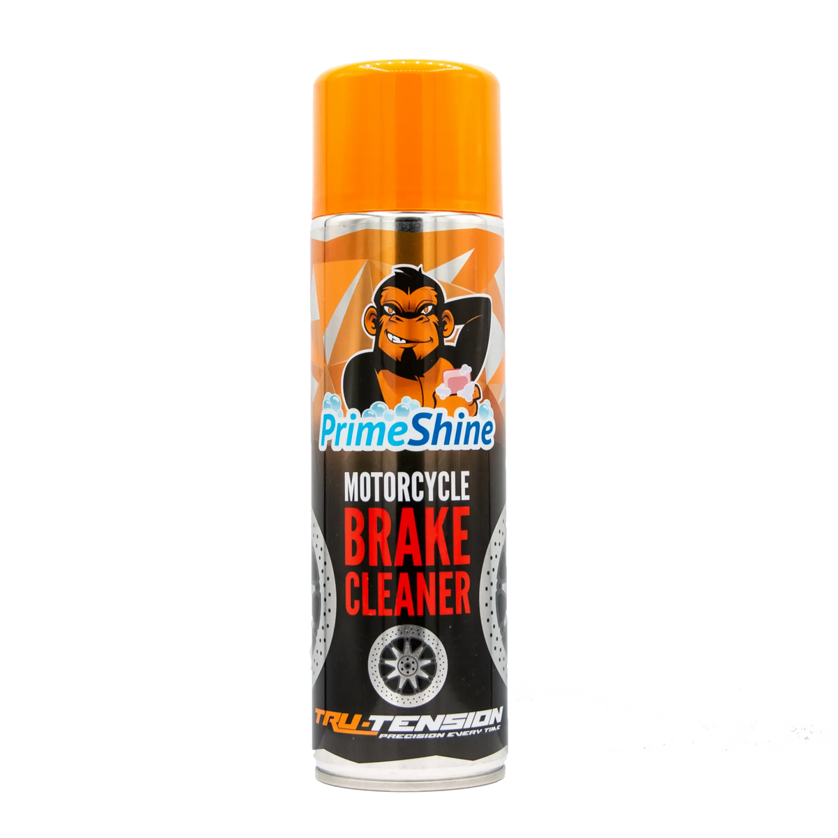 Tru-Tension PrimeShine Brake Cleaner 500ml for Motorcycle