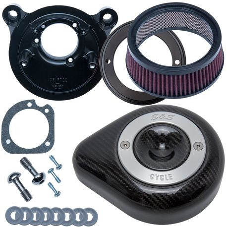 S&S Stealth Carbon Teardrop Air Cleaner – Intake
