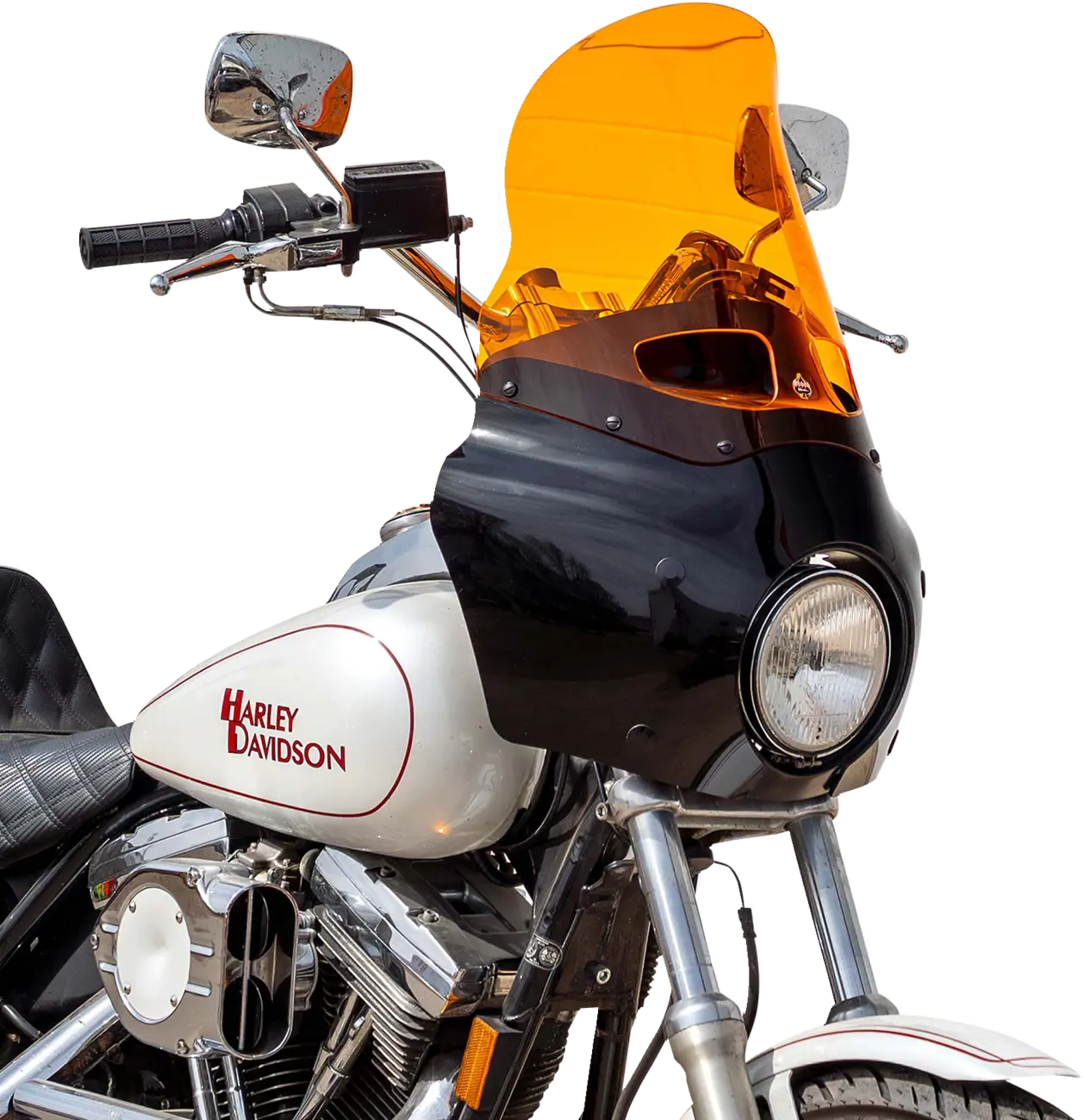 Klock Werks Kolor Flare Windshield for Road Warrior Fairing