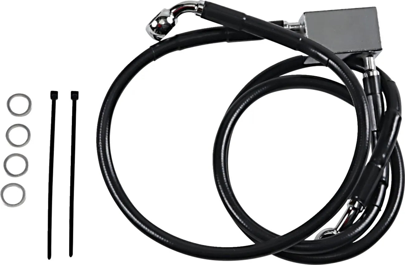 Drag Specialties Brake Line Kit For Rear - 33.5"