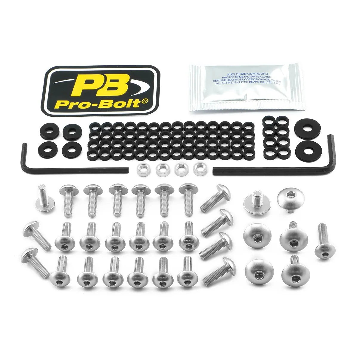 Pro Bolt Aluminium Fairing Bolt Kit For Ducati