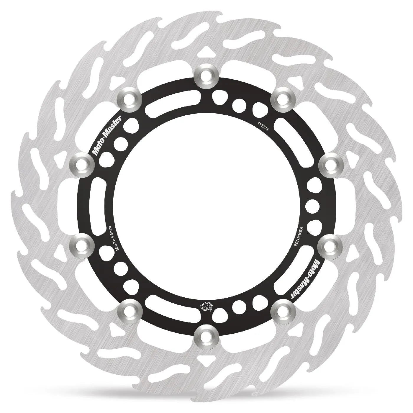 Moto-master Flame Series Brake Rotor For Motorcycle - Front