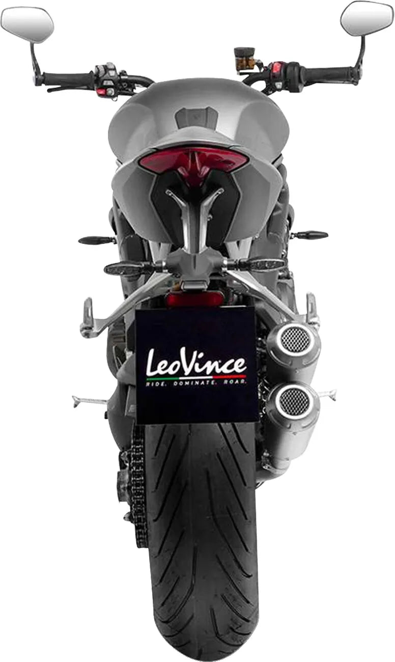 Leovince Lv-10 Slip-on Muffler - ECE Street Legal Approved