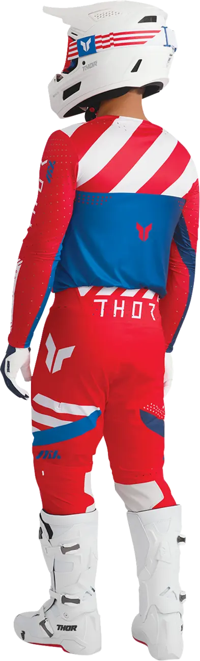 Thor Fleet Whiteout Helmet