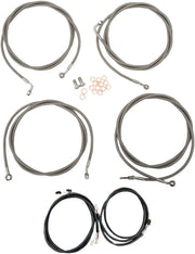 La Choppers Complete Plug-N-Play Cable Kit for 12-14" Handlebars
