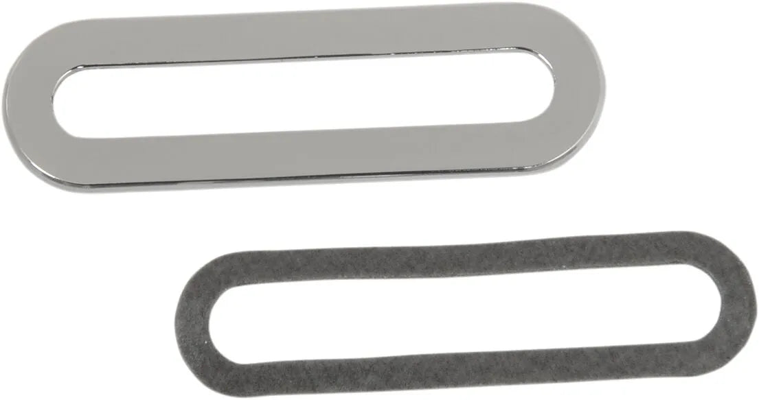 Drag Specialties Indicator Light Bezel - Chrome