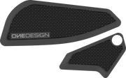 Onedesign HDR Side Tank Pad Black for Panigale V4