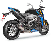 Akrapovic Titanium Slip-on Line Muffler - ECE Street Legal Approved