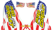 Pro Circuit T-6 Exhaust Decals for T-6 Systems
