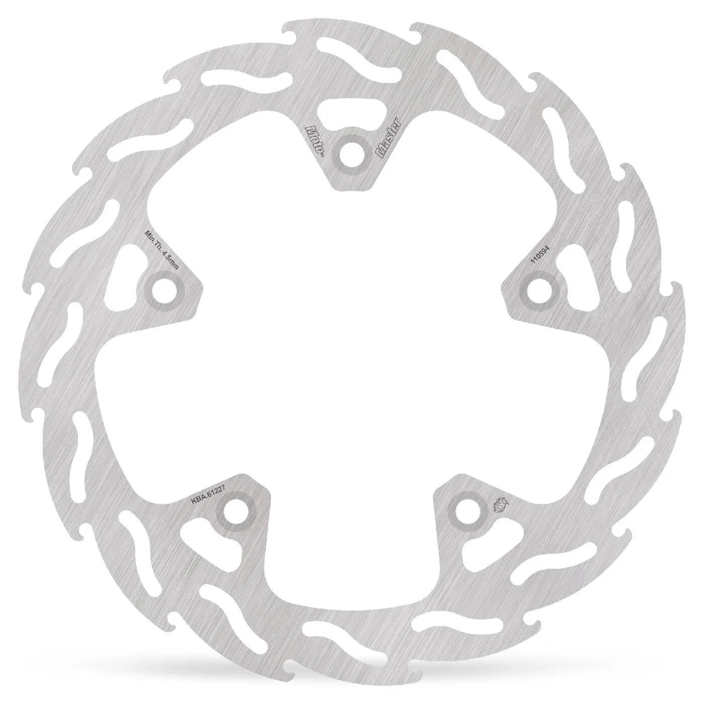 Moto-master Flame Series Brake Rotor For Motorcycles - Rear