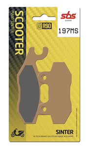 Sbs Ms Scooter Maxi Sintered Brake Pads (Set Of 2) - Front & Rear
