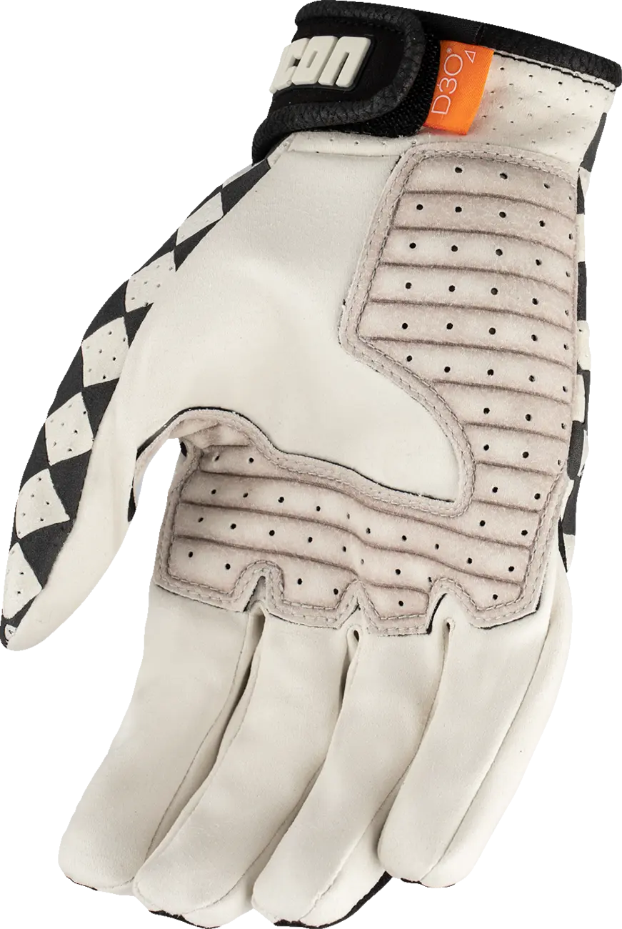 Icon Airform Slabtown Gloves - Black/White