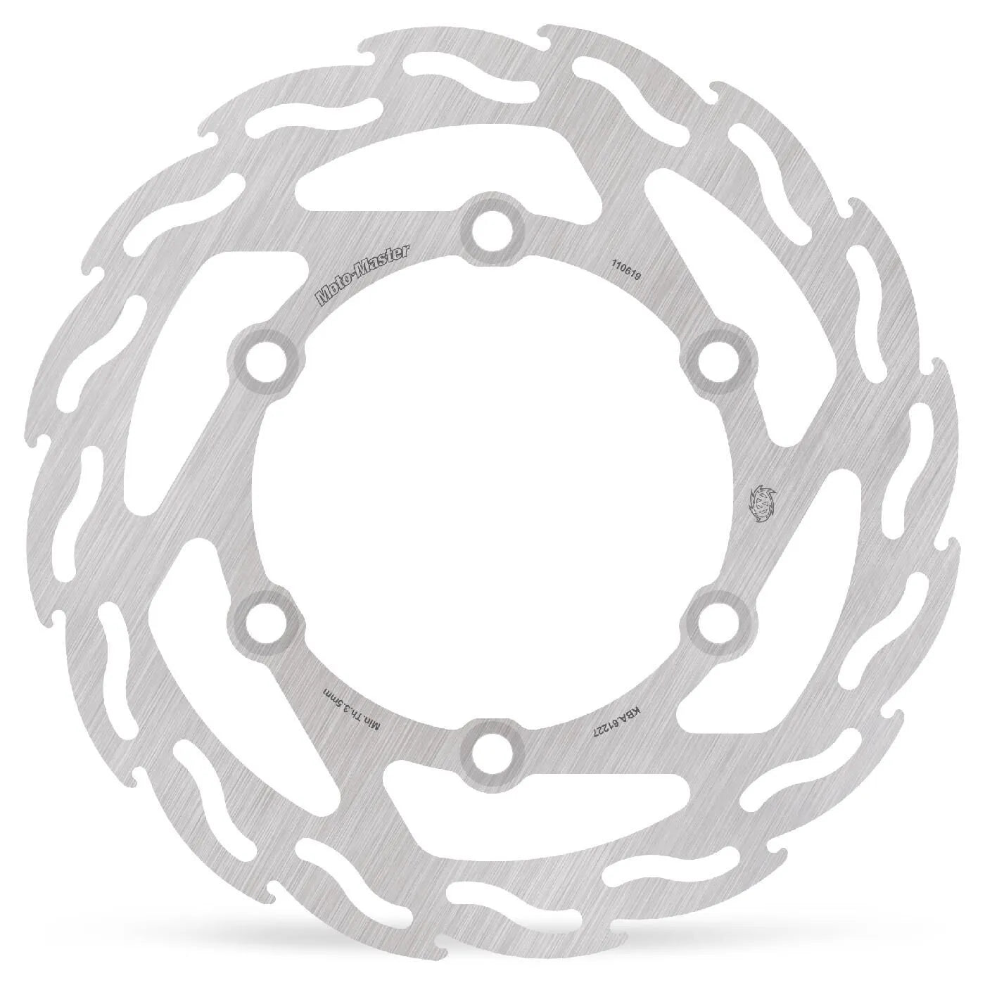 Moto-master Flame Series Fixed Brake Rotor - Front