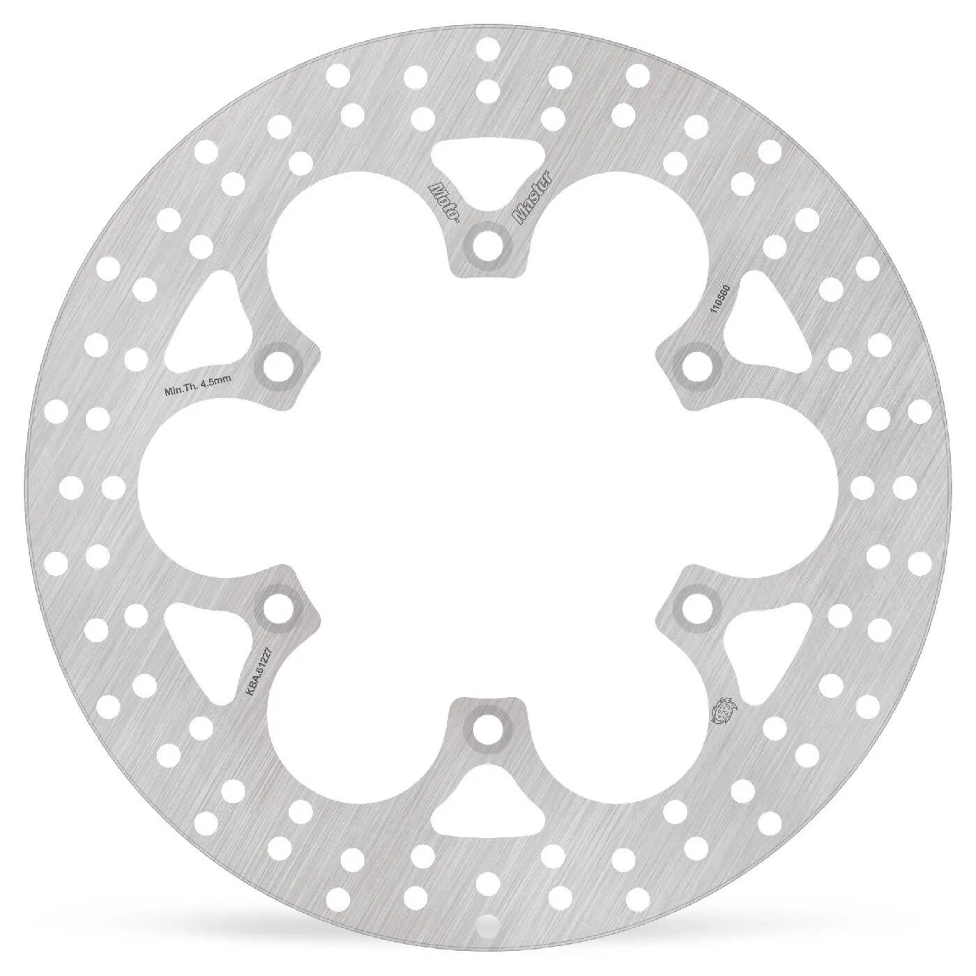 Moto-master Halo Series Fixed Brake Rotor - Front