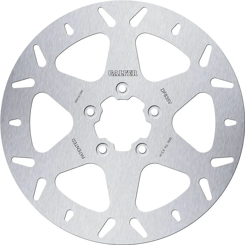 Galfer Brake Rotor Fixed Round - Enhanced Braking Performance - Front