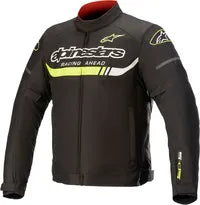 Alpinestars T-sp S Ignition Waterproof Jacket - Black/White/Yellow Fluo