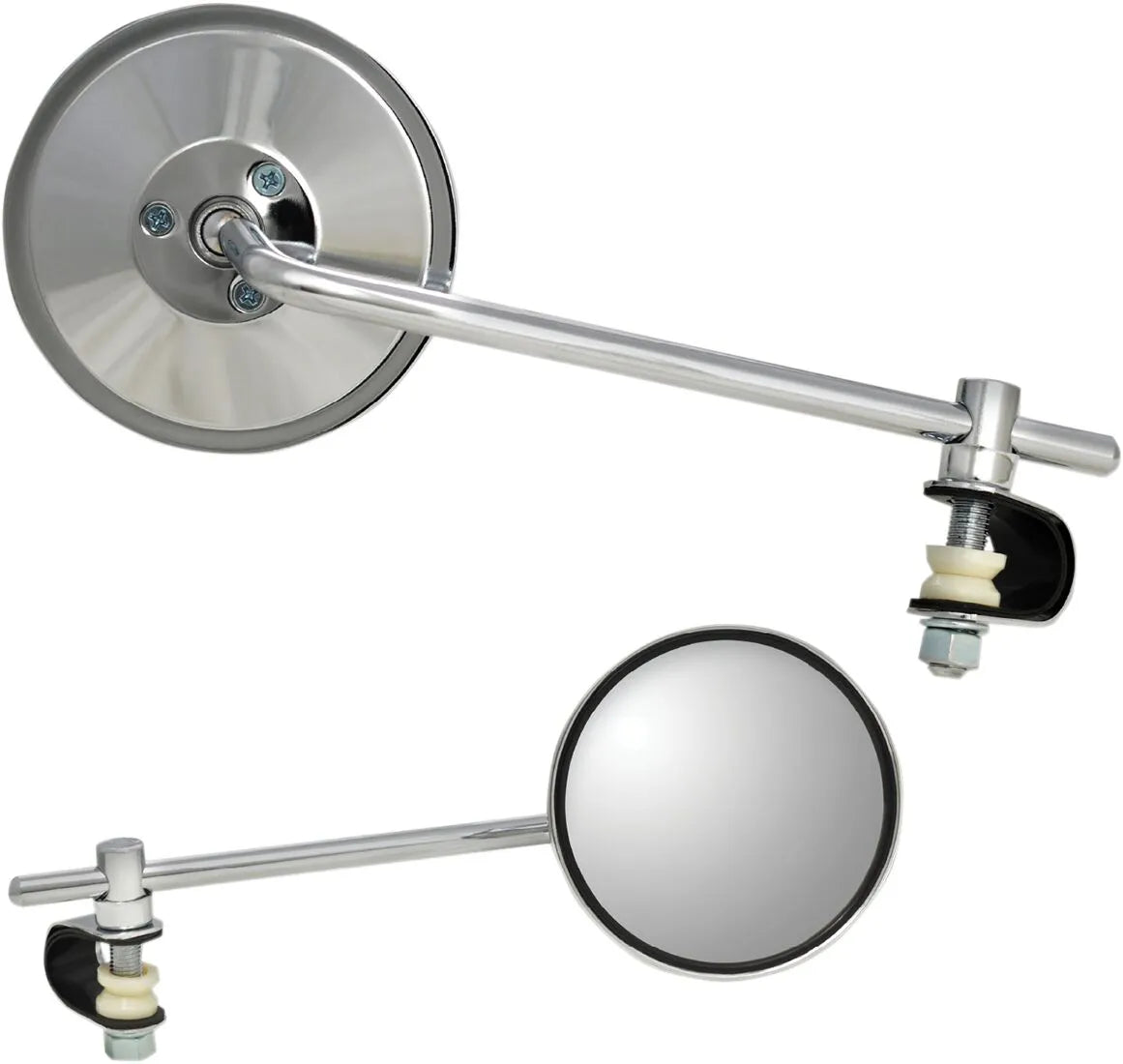 Parts Unlimited Universal Clamp-on Mirror