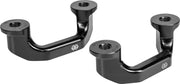 Gilles Tooling Passenger Footpeg Cover - Black