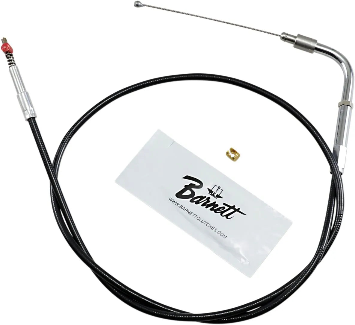 Barnett Black Vinyl Standard Idle Cable for HD Softail 2000-2015