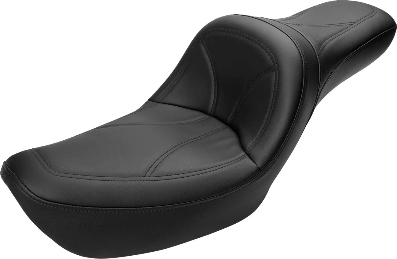 Saddlemen King 2-up Seat - Enhanced Comfort - For Harley Davidson