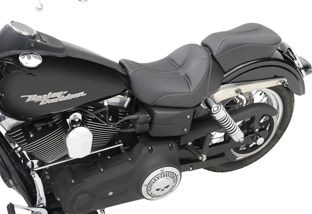 Saddlemen Dominator Solo Seat - For Harley Davidson