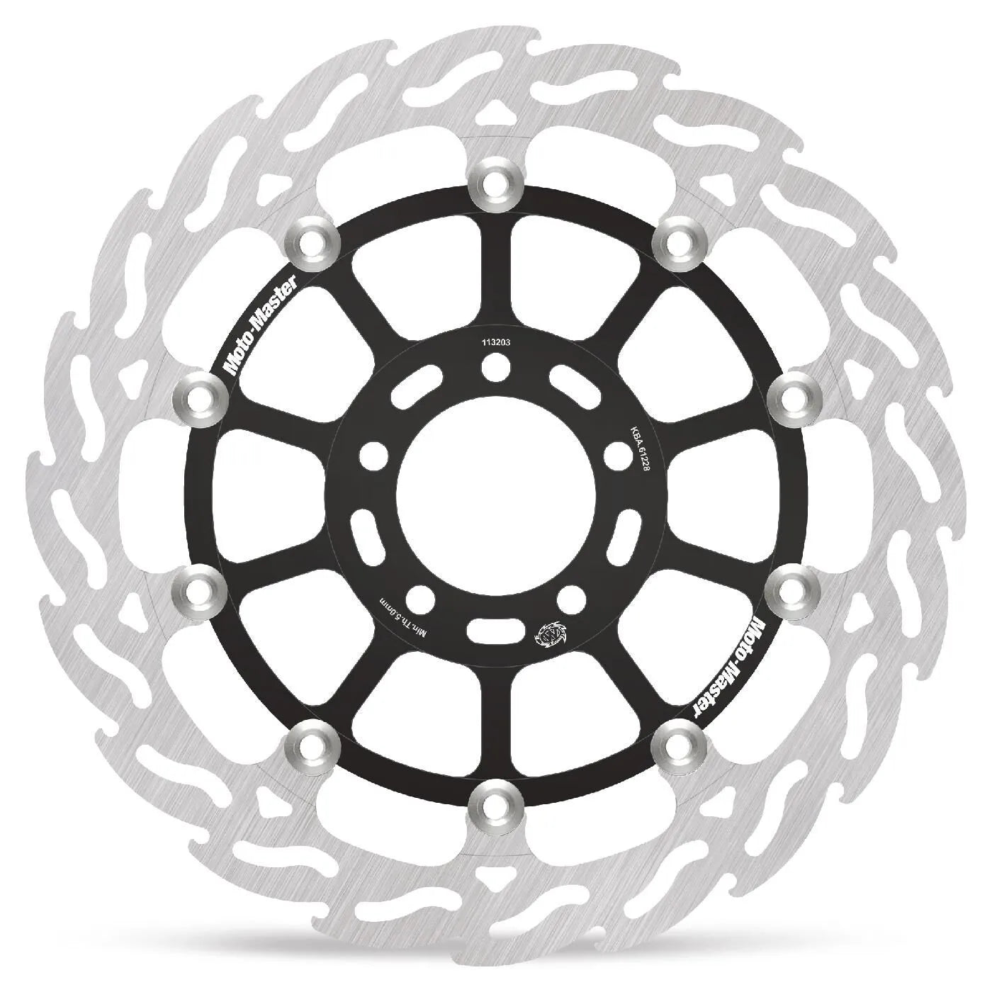 Moto-master Flame Series Brake Rotor For Performance Upgrade - Front