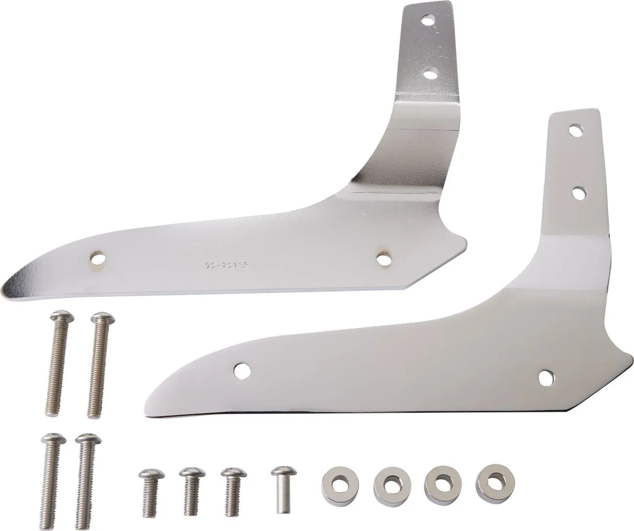 Cobra Round Sissy Bar Kit - Chrome Finish