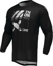 Thor Launchmode Brave Jersey - Black/White/Camo Gray