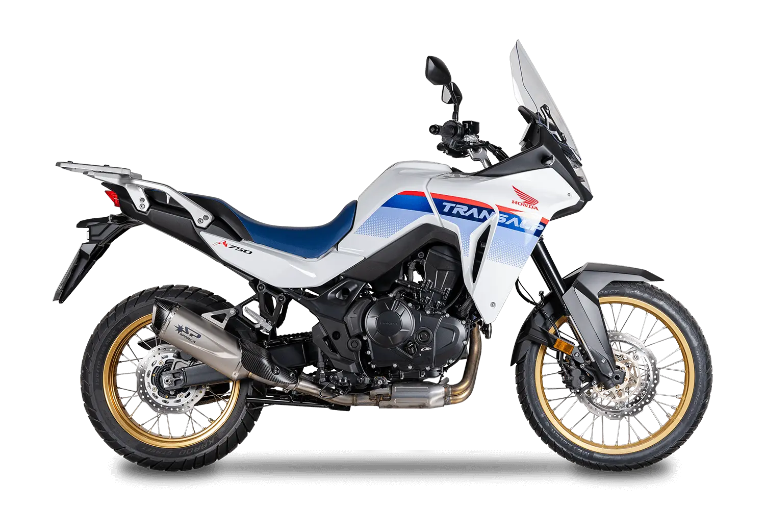 Spark Force Evo Slip-on Muffler With Carbon End Cap - ECE Street Legal Approved