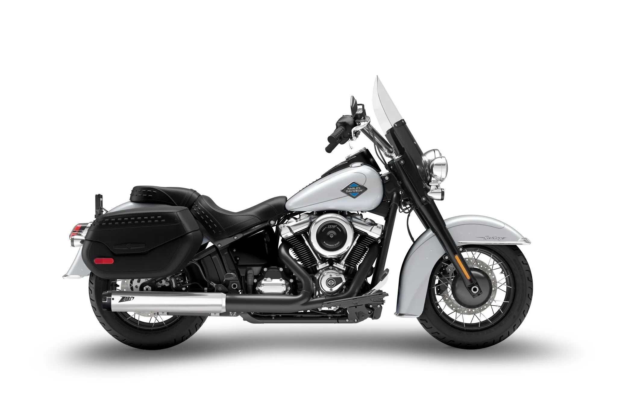 Zard 4.5" Slip-on Muffler For Hd-softail - ECE Street Legal Approved