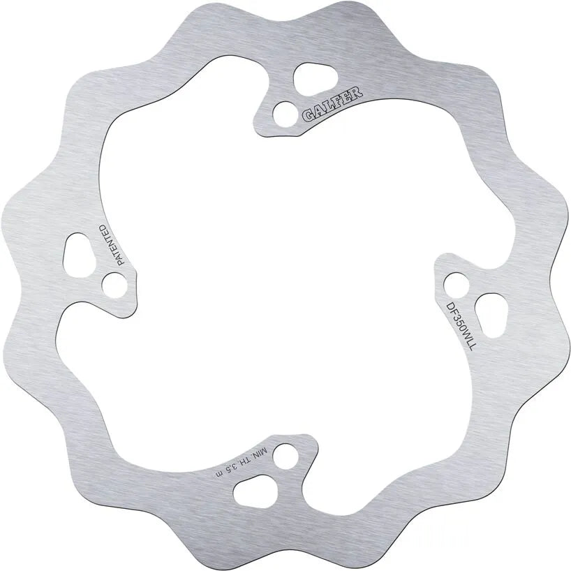 Galfer Wave Brake Rotor For Motorcycles - Rear