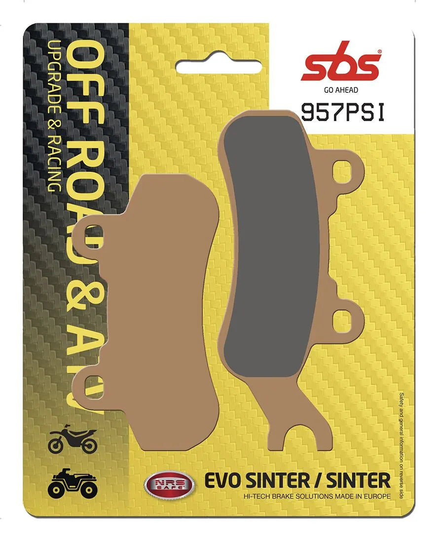 Sbs Psi Sintered Metal Brake Pads For Atv/utv - Front & Rear