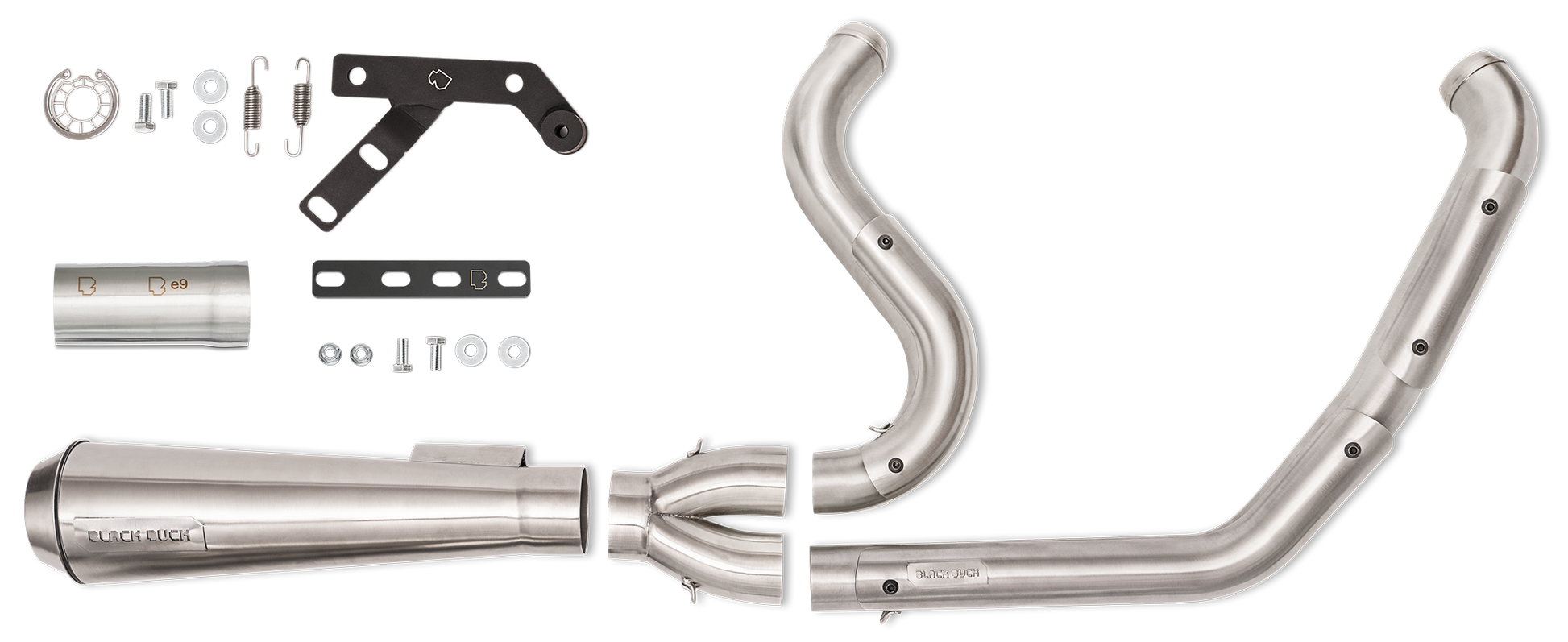 Black Duck 2-INTO-1 for Milwaukee Eight Softail – Exhaust