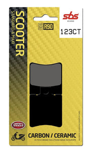 Sbs Ct Scooter Carbon Tech Organic Brake Pads - Front & Rear