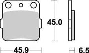 Moto-master Nitro Brake Pads Sintered Metal - Front & Rear