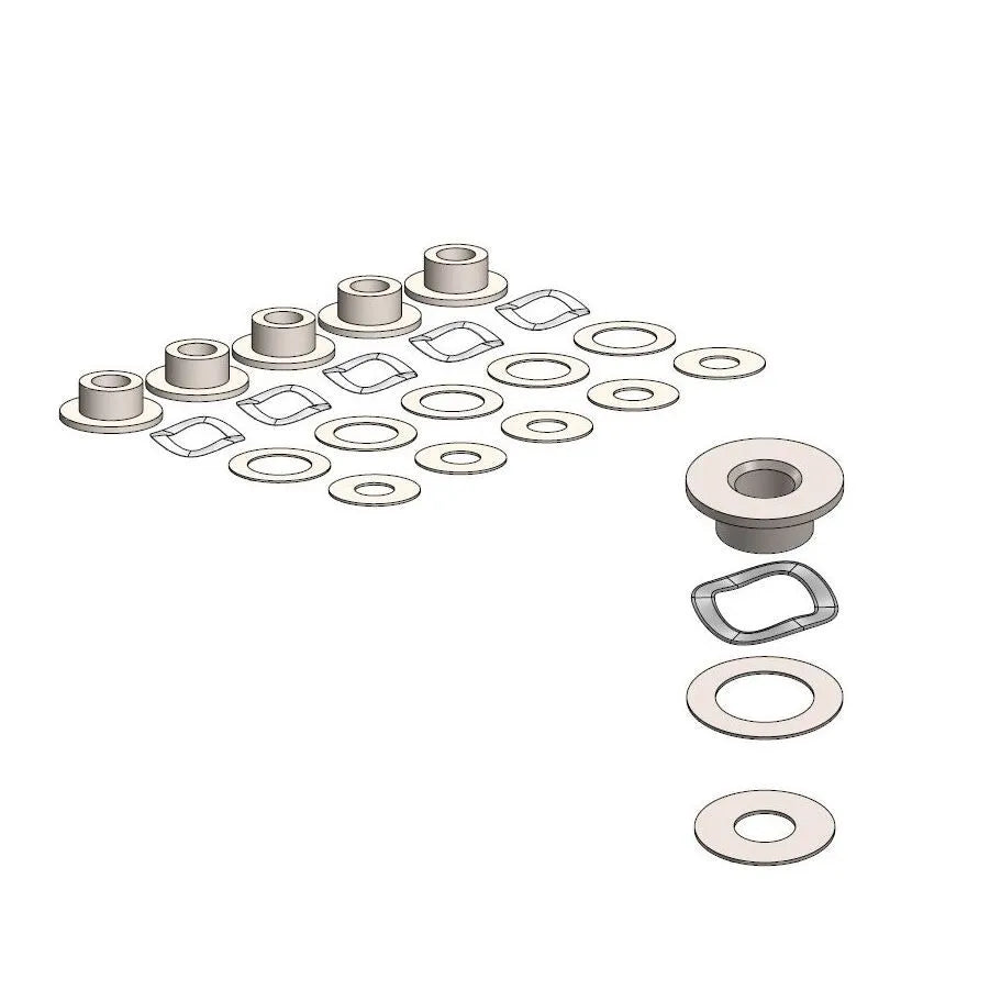 Moto-master Brake Rotor Fitting Kit For Bmw