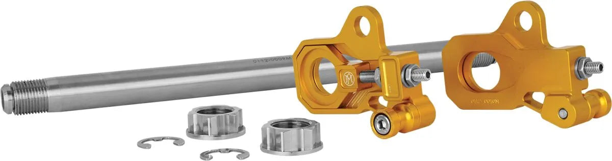 Performance Machine Axle Adjuster Kit - Gold