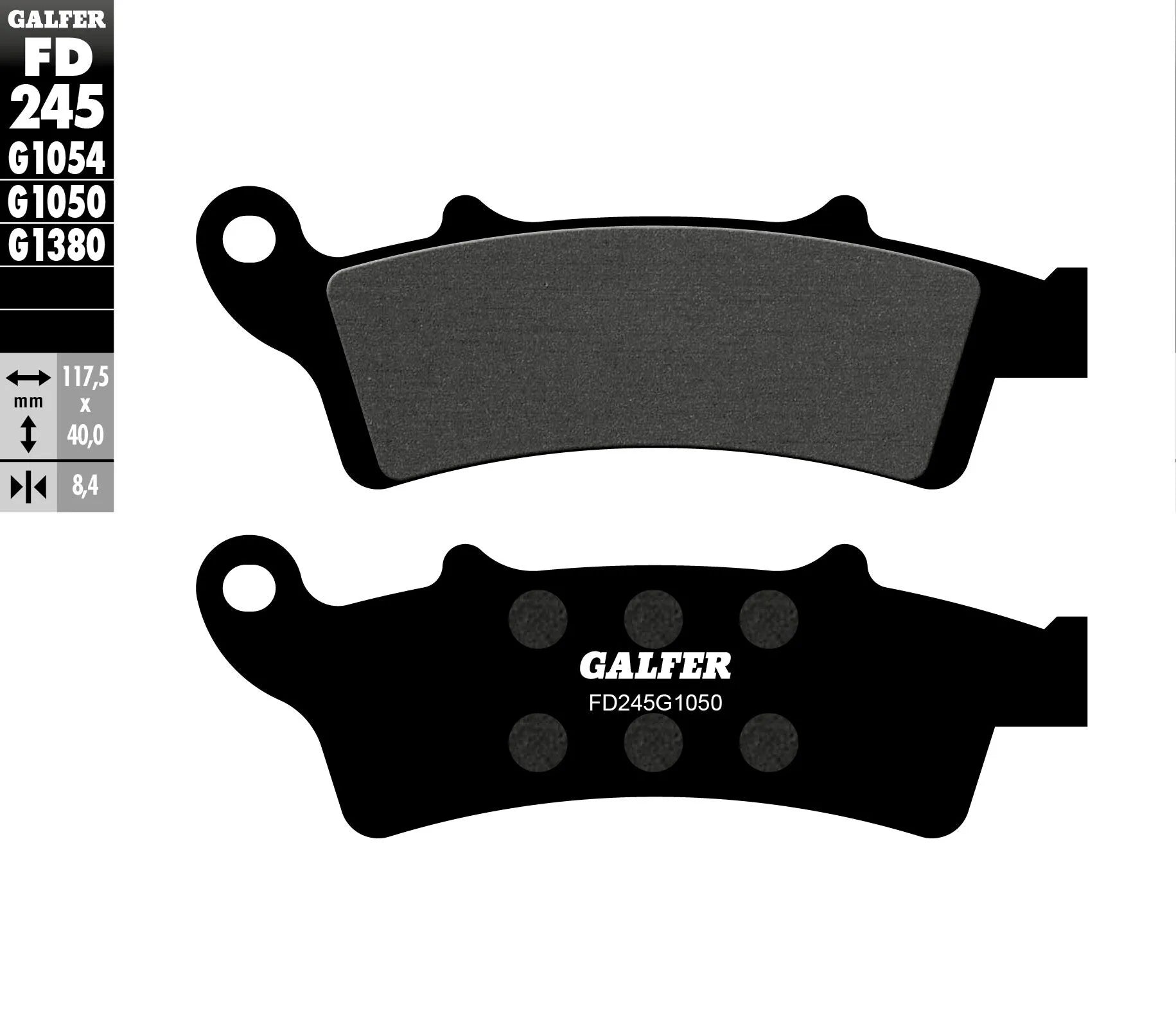 Galfer Organic Brake Pad Set
